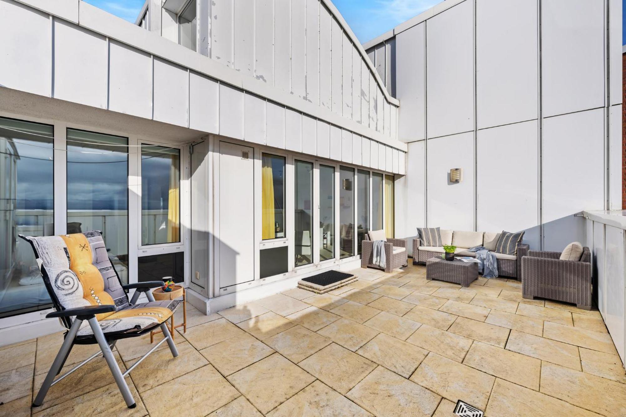 Apartment Strand-penthouse, 128 Qm, Maisonette, Parkplatz *