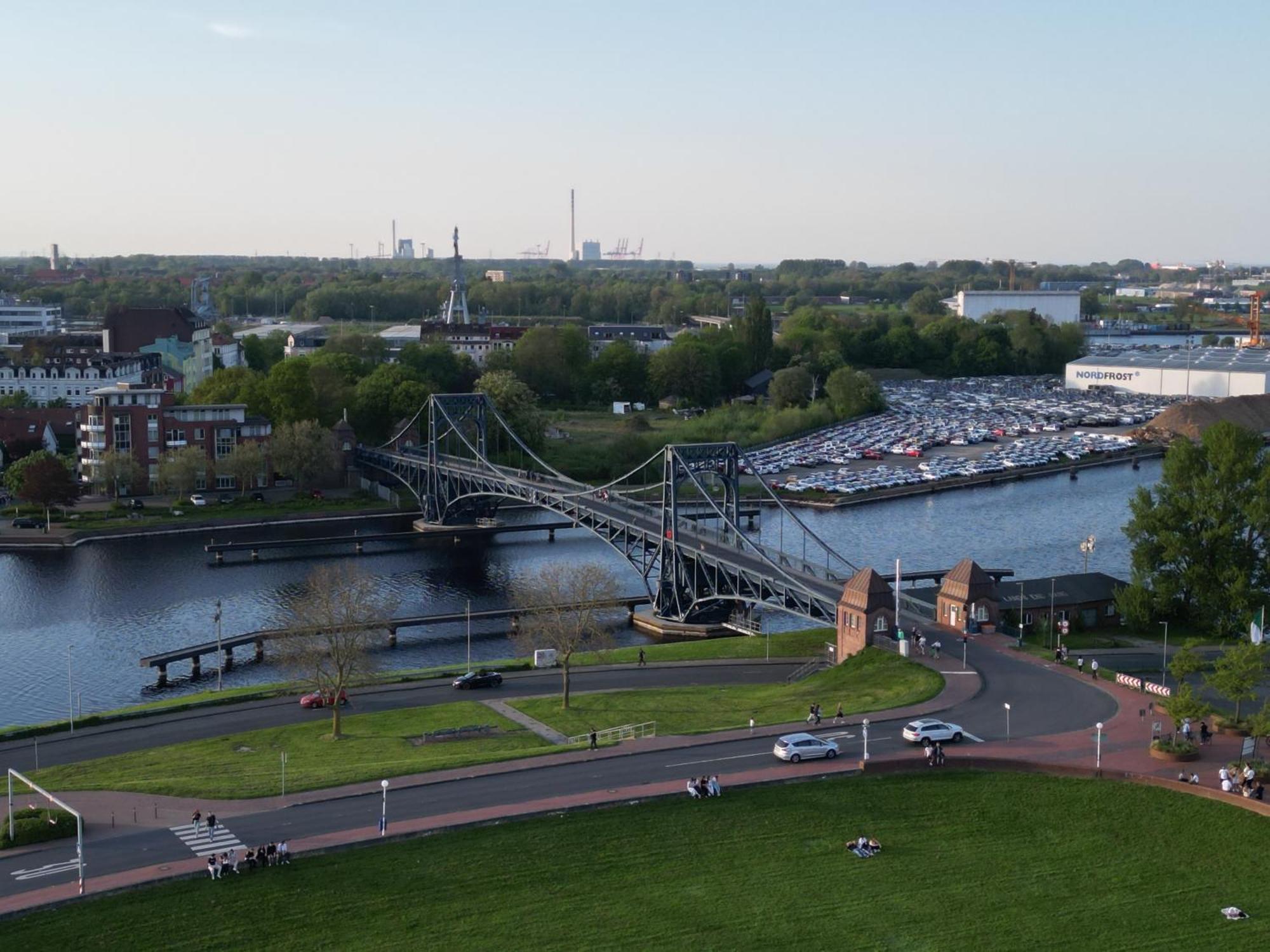Strand-penthouse, 128 Qm, Maisonette, Parkplatz Wilhelmshaven