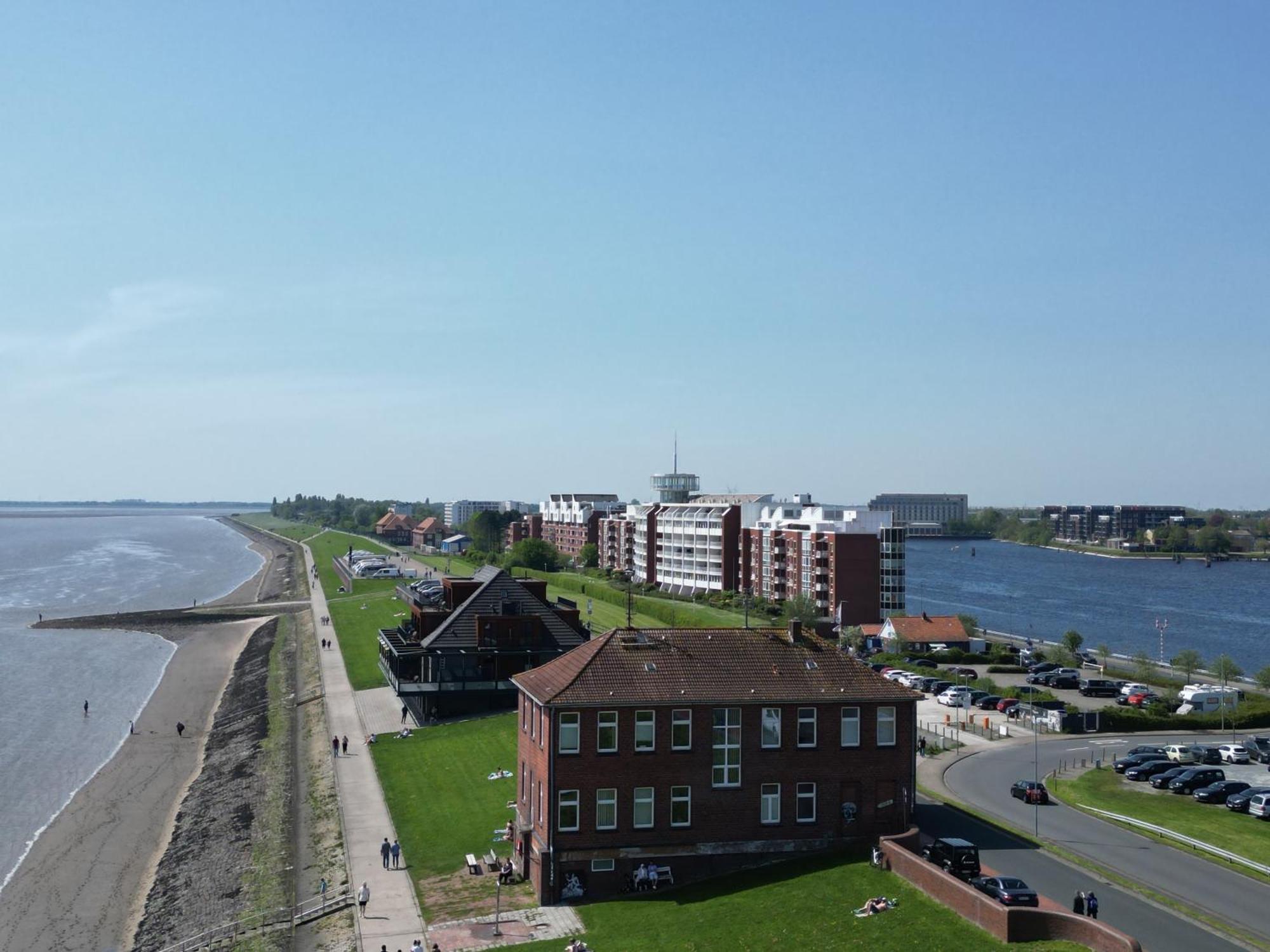 Apartment Strand-penthouse, 128 Qm, Maisonette, Parkplatz Wilhelmshaven