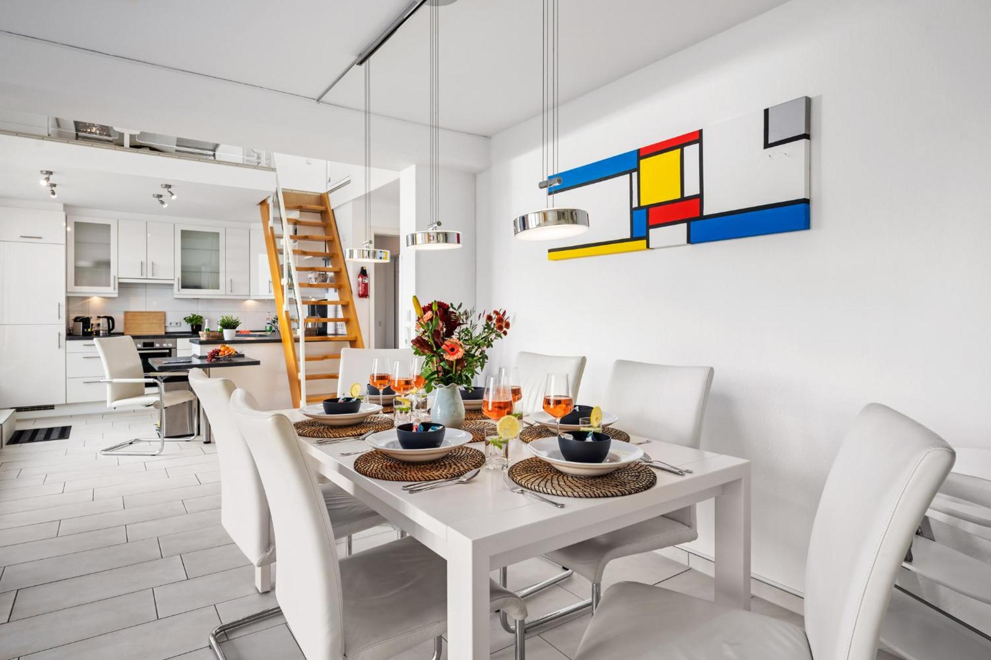 Strand-penthouse, 128 Qm, Maisonette, Parkplatz * Wilhelmshaven